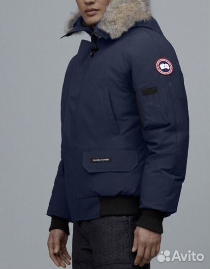 Мужской пуховик бомбер Canada Goose