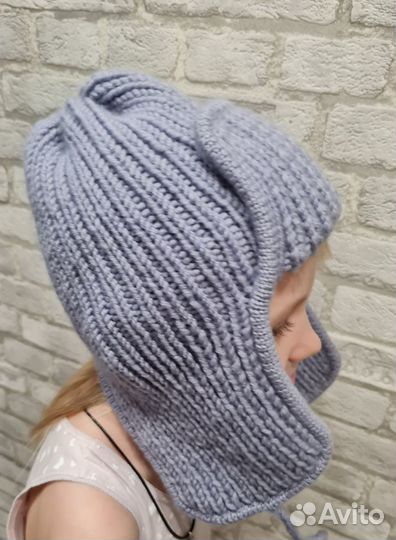 Шапки-ушанки, новые, hand made, family look