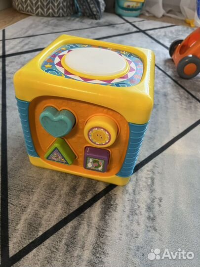Развивающий Кубик baby go (свет/звук)