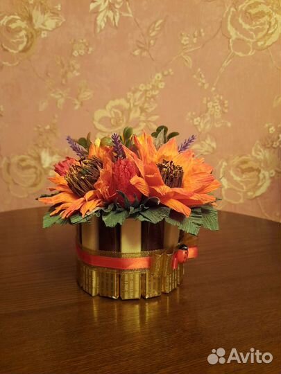 Торт из конфет 