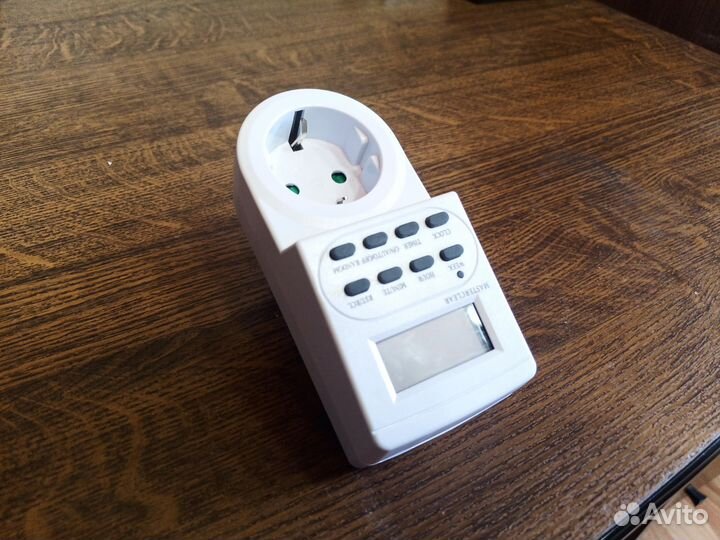 Розетка с электронным таймером