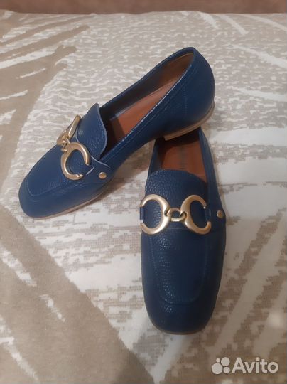 Мокасины женские 38 размер натуральная кожа