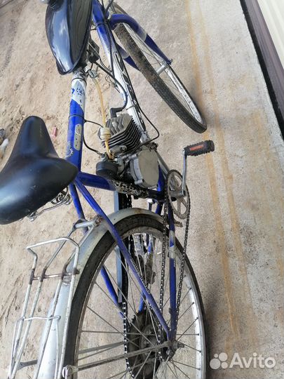 Велосипед с мотором f80