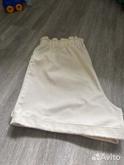 Шорты с завышенной талией h&m