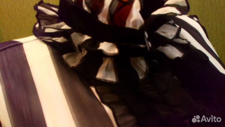 Нарядная шифоновая блузка р.50-52