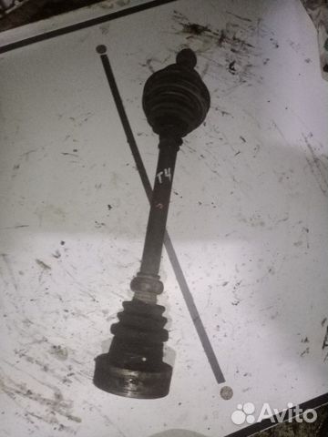 Привод в сборе передний левый Volkswagen t4