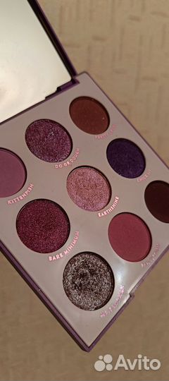 Палетки теней colourpop