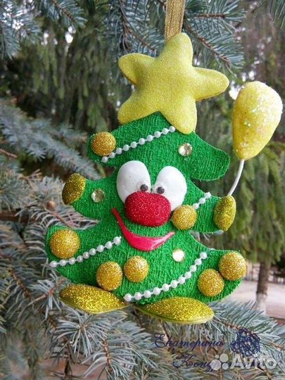 Интерьерная подвеска, игрушка на елку