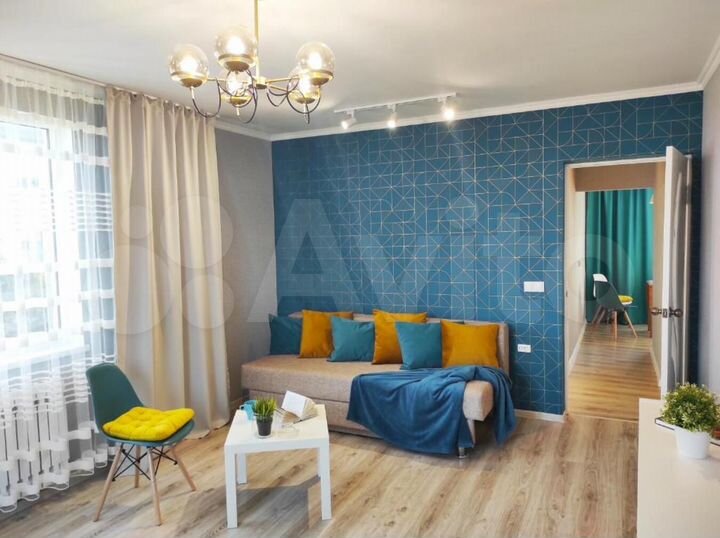 3-к. квартира, 65 м², 1/2 эт.