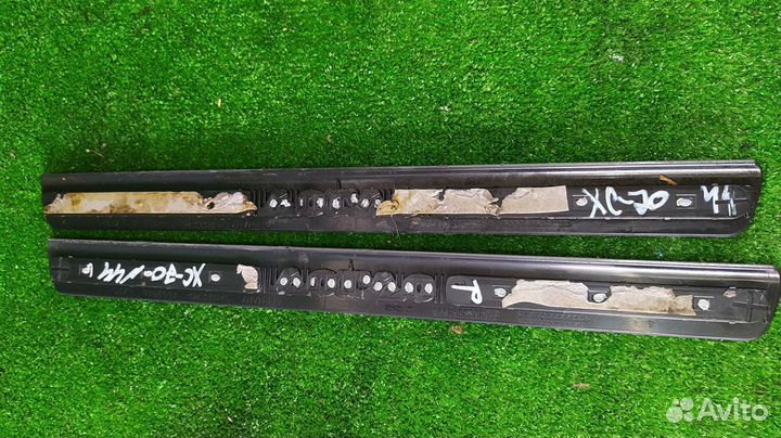 Накладки на порог салона Комплектом Volvo Xc70