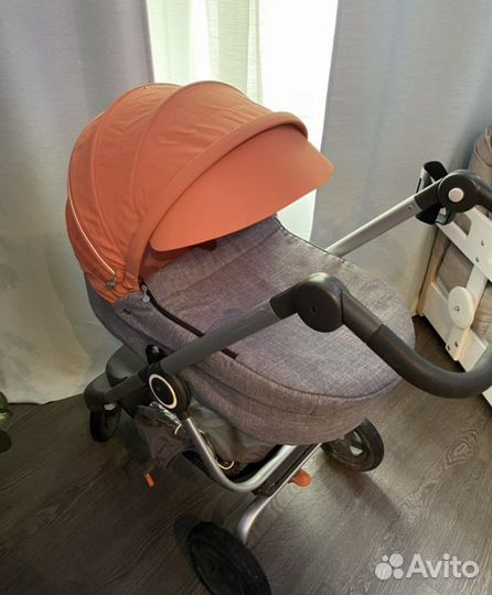 Коляска stokke scoot v3 2 в 1+подстаканник stokke