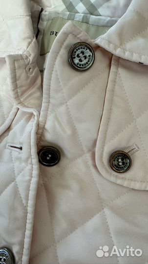 Деткая курточка со шляпкой Burberry(оригинал)