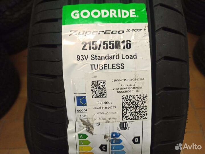 Goodride ZuperEco Z-107 215/55 R16 93V