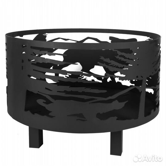 Костровая чаша, очаг кострище 