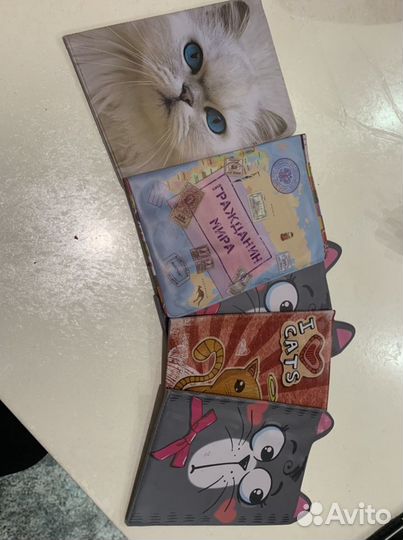 Обложки на паспорт новые разные