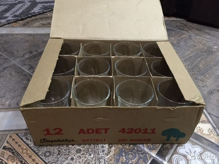 Турецкие стаканы для чая армуды