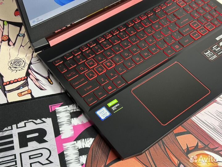 Ноутбук Acer Nitro 5 GTX1650 I5-9300H 512SSD