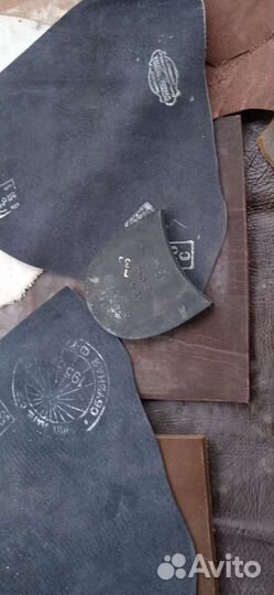 Комплект кроя хромовых головок к сапогам