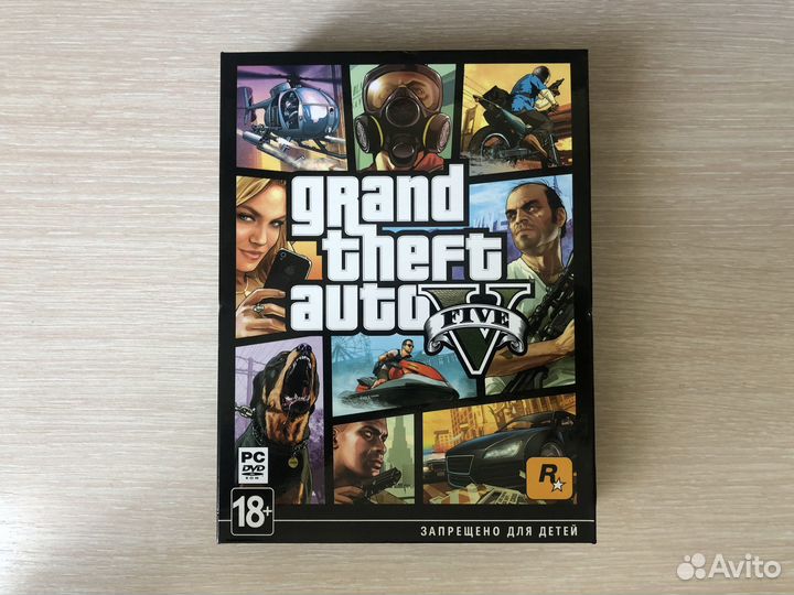 Grand Theft Auto V (боксовое издание для PC)