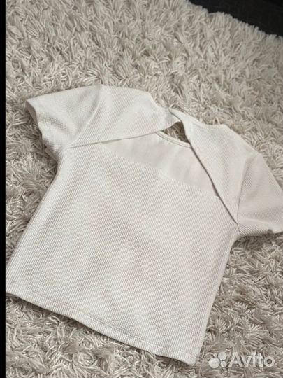 Футболка в рубчик zara kids 164 для девочек