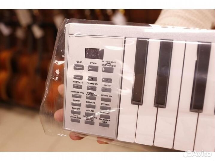 Jonson&Co JC-118 silver - синтезатор с чехлом