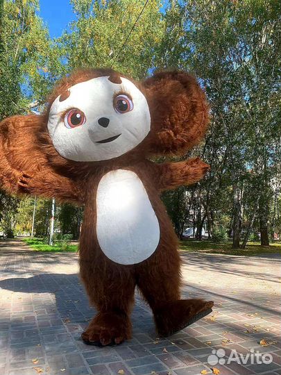 Чебурашка поздравление Ростовая кукла