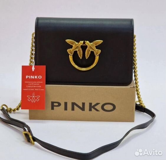 Сумка женская pinko черная