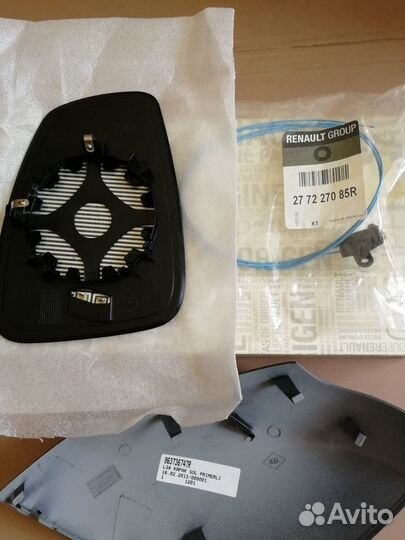 Зеркальный элемент на рено меган