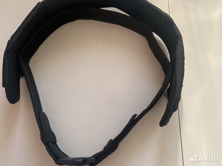 Пояс тактический разгрузочный черный