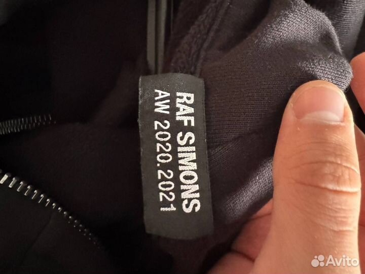 Raf Simons Chair zipper hoodie