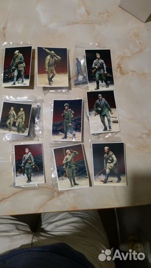 Советская пехота на марше 1/35