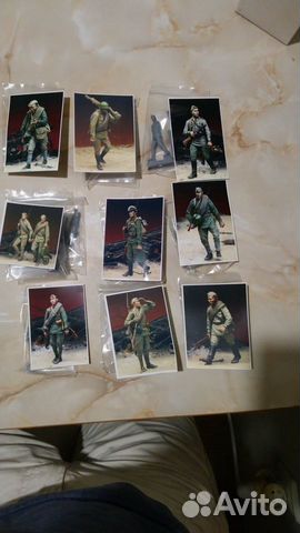 Советская пехота на марше 1/35