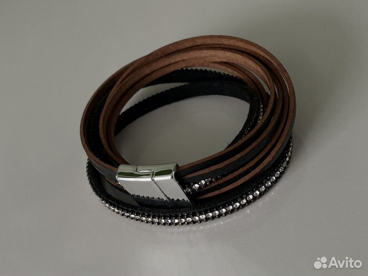 Браслет женский из натуральной кожи