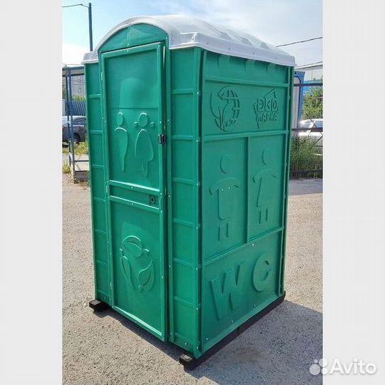 Туалетная кабина, уличный биотуалет без запаха