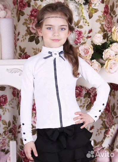 Блузки школьные Маленькая Леди Дювали