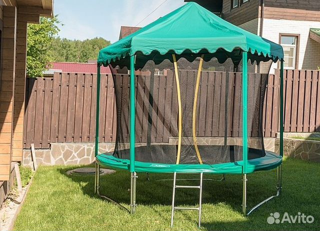 Батут для дома с сеткой - Дисконт