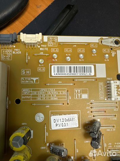 Плата eax67262601 1.5