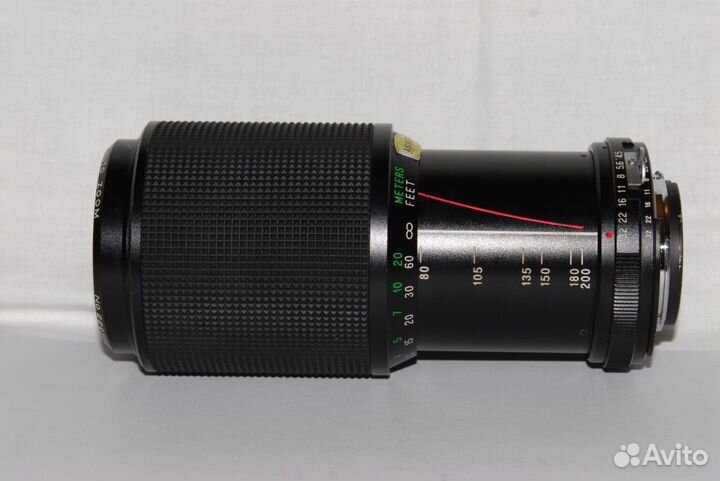 Фотообъектив Vivitar MC 80-200 4.5 зумм на Nikon
