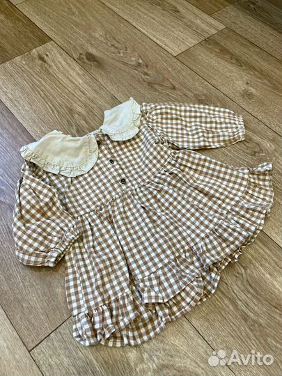 Платье для девочки 74-80