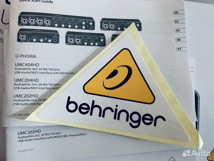 Behringer u phoria umc22