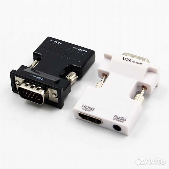 Переходник hdmi в VGA + аудио выход