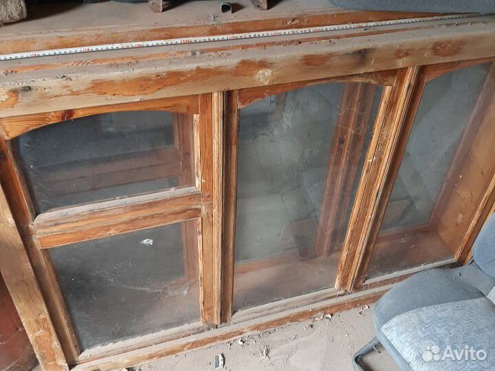 Оконая рама деревянная Все створки открываются