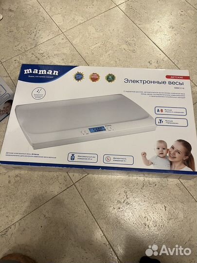 Детские весы maman