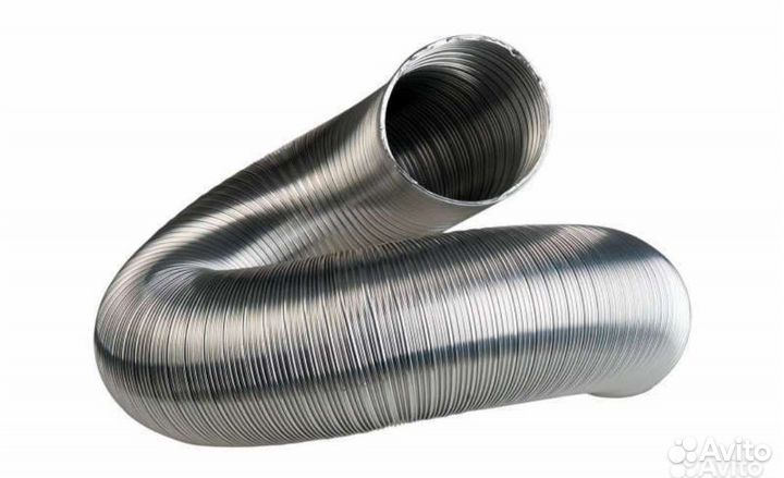Воздуховод из нерж. (дымоход ), гофра гибкая