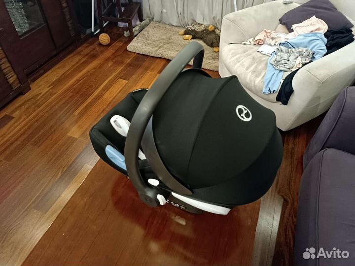 Детское автокресло Cybex до 13кг и адаптер Moon