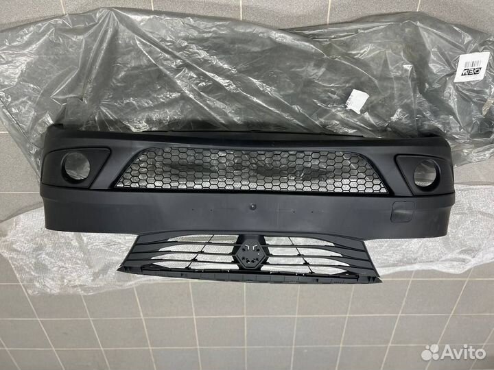 Бампер передний renault logan 1 фаза 2