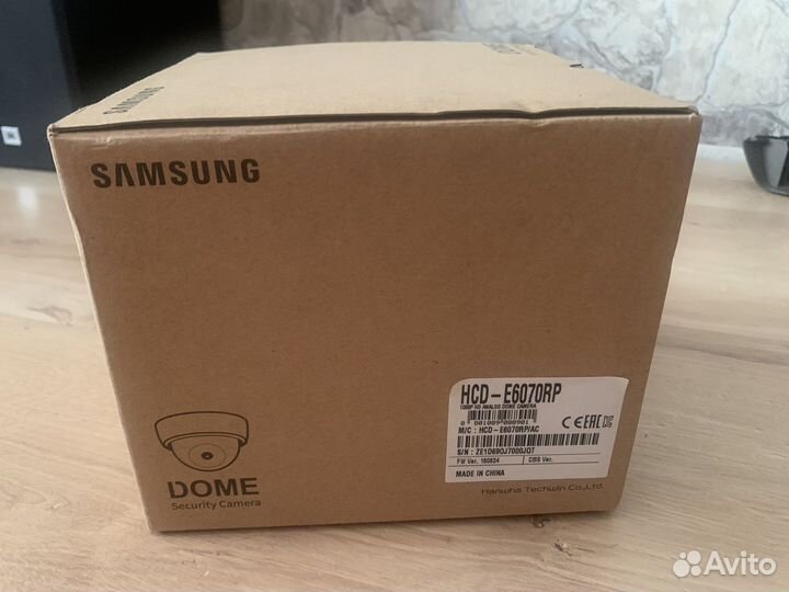 Камера видеонаблюдения samsung hcd-e6070rp