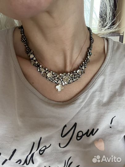 Чокер колье swarovski