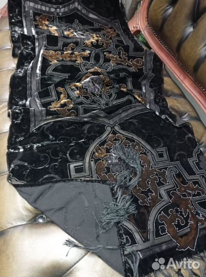 Палантин 175х50 панбархат на шелке из Венеции