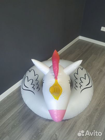 Надувной круг единорог